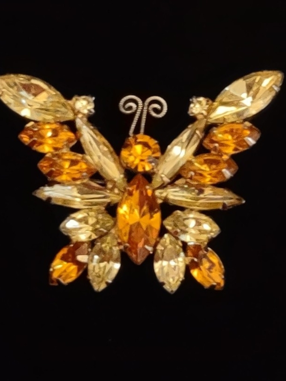 Verified Juliana Butterfly Brooch